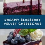 Blueberry Velvet Cheesecake Recipe