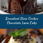 Slow Cooker Chocolate Lava Cake Recipe