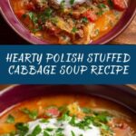 Polish Stuffed Cabbage Soup Recipe
