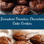 Fudgy Flourless Chocolate Cake Cookies Recipe