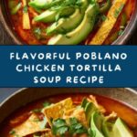 The Best Poblano Chicken Tortilla Soup From Scratch Recipe