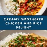 Creamy Smothered Chicken and Rice Recipe