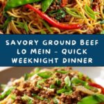 Ground Beef Lo Mein Recipe