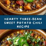 Three-Bean Sweet Potato Chili Recipe