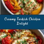 Turkish Chicken with Creamy White Sauce Recipe