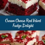 Cream Cheese Red Velvet Fudge Recipe