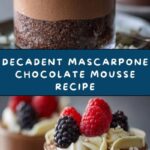 Mascarpone Chocolate Mousse Recipe