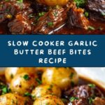 Garlic Butter Beef Bites in the Slow Cooker Recipe