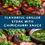 Grilled Steak with Chimichurri Sauce Recipe