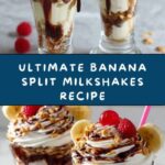 Banana Split Milkshakes Recipe