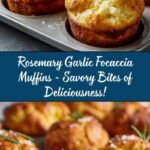 Rosemary Garlic Focaccia Muffins Recipe