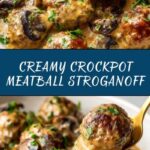 Crockpot Meatball Stroganoff Recipe