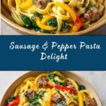 Creamy Sausage and Peppers Pasta Recipe