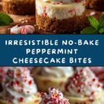 No-Bake Peppermint Cheesecake Bites Recipe