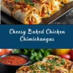 Baked Chicken Chimichangas Recipe