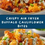 Crispy Air Fryer Buffalo Cauliflower Recipe