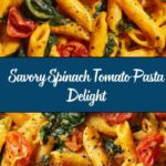 Delicious Spinach Tomato Pasta Recipe