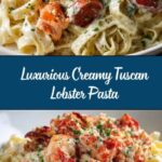 Creamy Tuscan Lobster Pasta Recipe