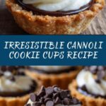Cannoli Cookie Cups Recipe