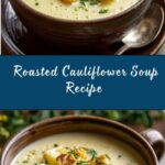 Roasted Cauliflower Soup Recipe