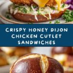 Honey Dijon Chicken Cutlet Sandwiches Recipe