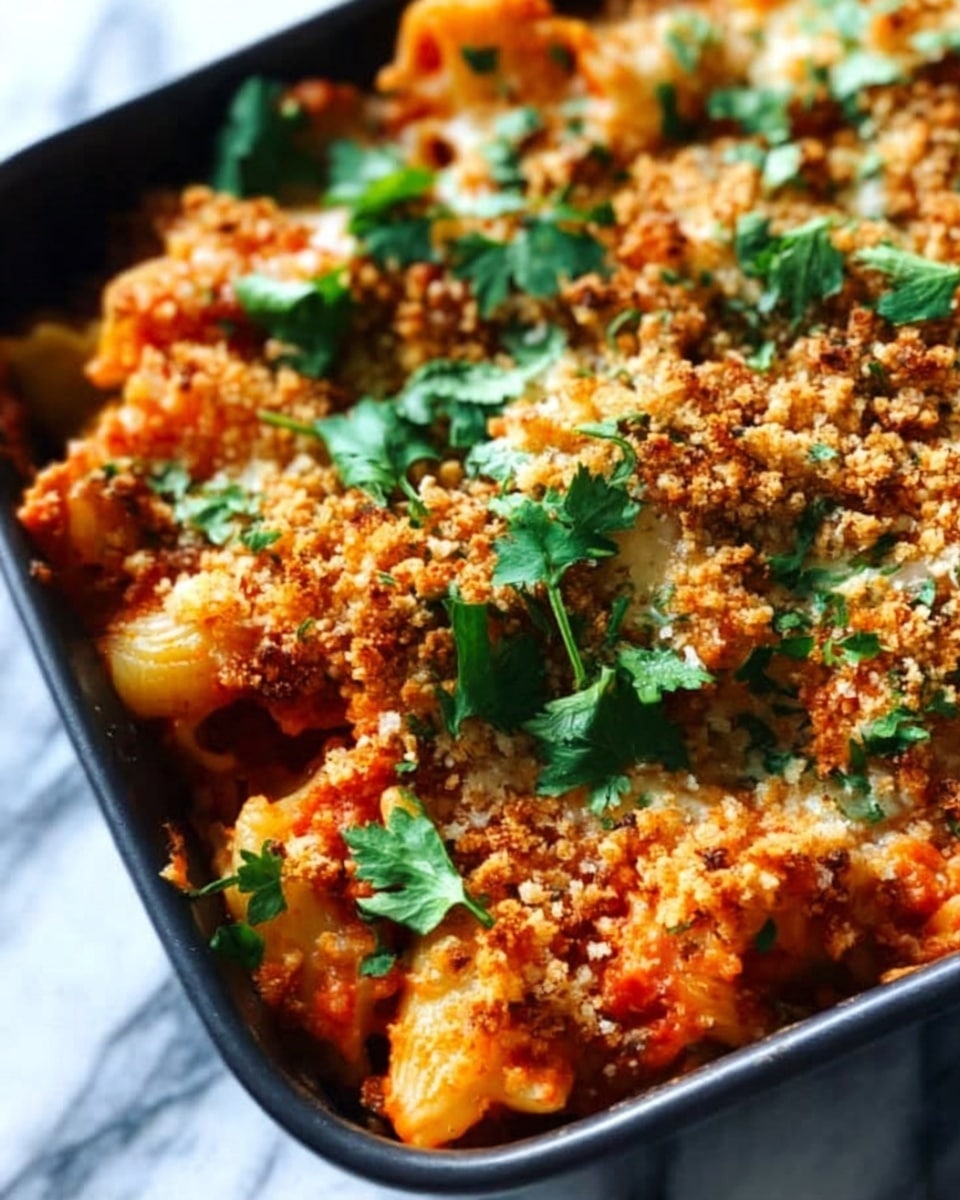 Cheesy Baked Mostaccioli Recipe