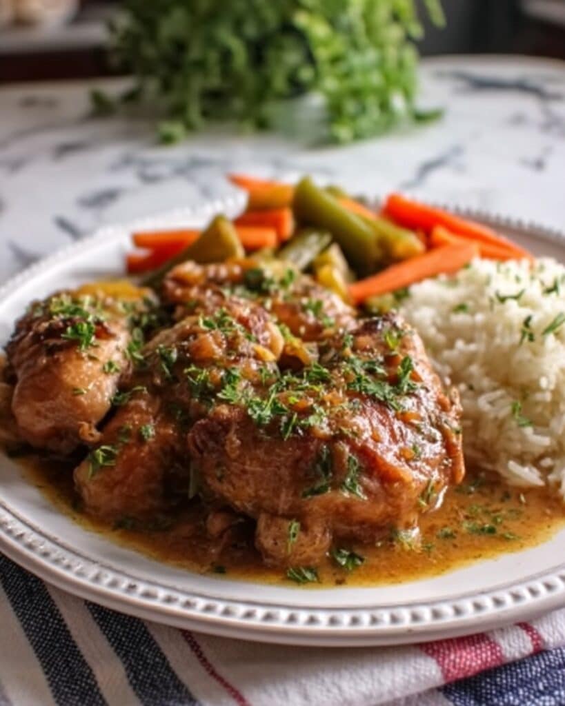 Brown Stew Chicken Recipe