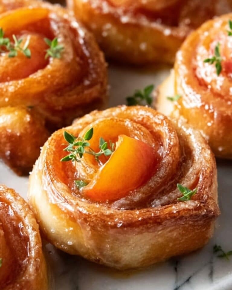 Peachy Cinnamon Rolls Recipe