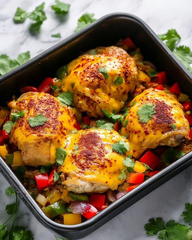 Fajita Stuffed Chicken Recipe