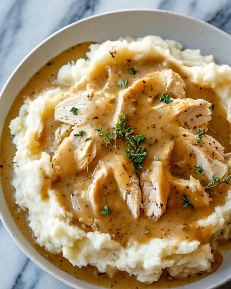 Homestyle Chicken and Gravy Recipe