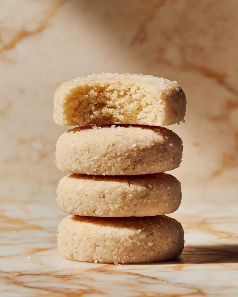 Lemon Shortbread Cookies Recipe