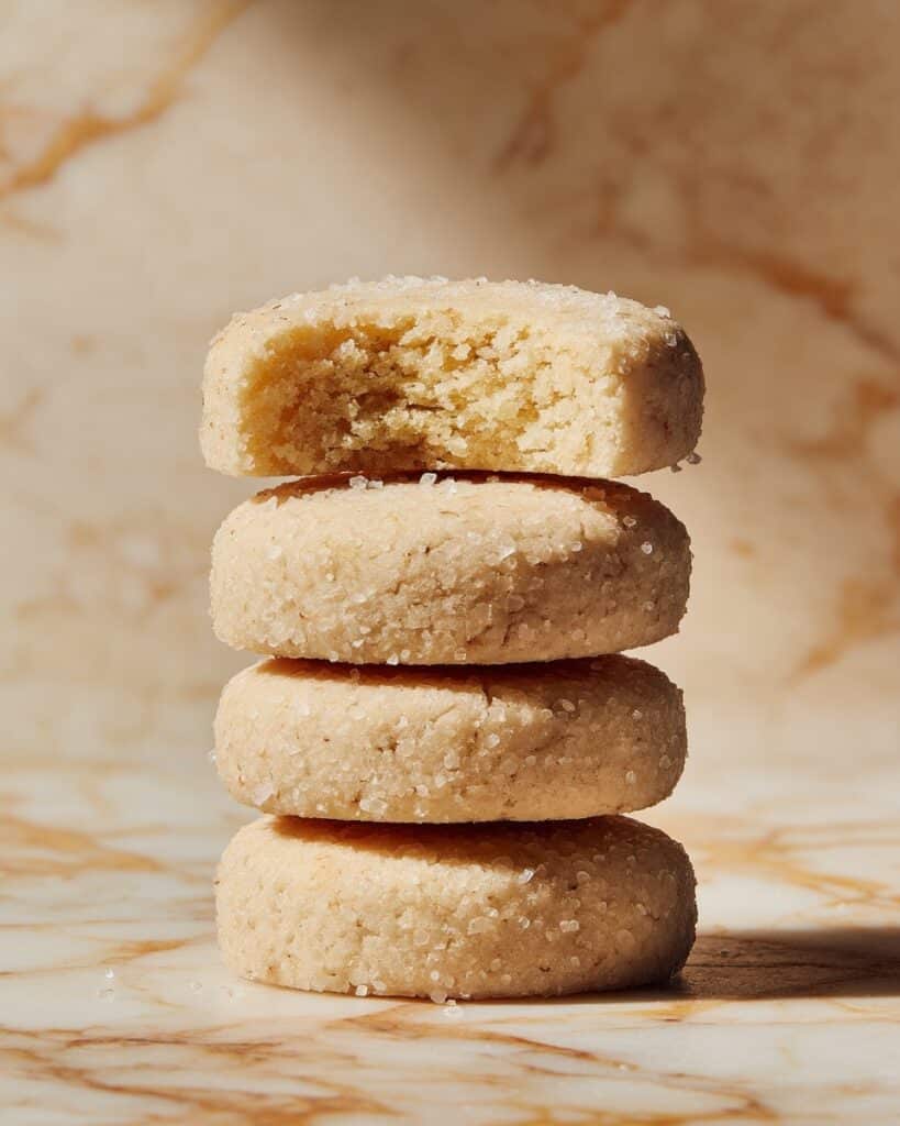Lemon Shortbread Cookies Recipe