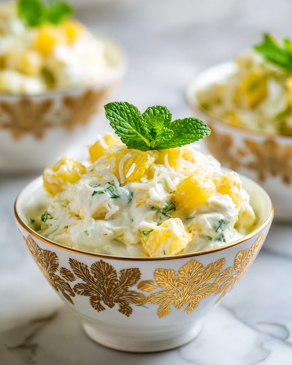 Hawaiian Pineapple Coconut Fluff Recipe - Recipe Image