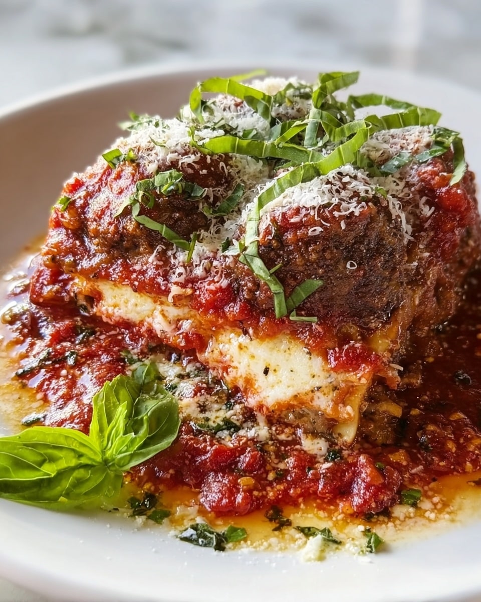 Instant Pot Dump and Go Meatball Lasagna Recipe - Recipe Image