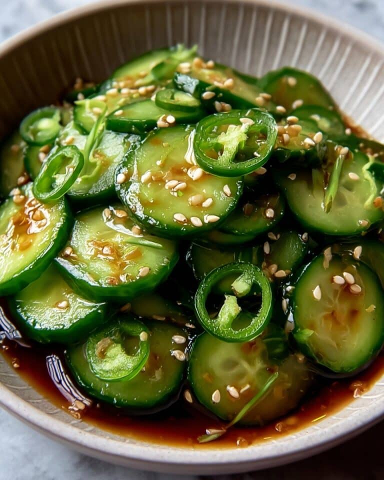 Easy Korean Cucumber Salad Recipe