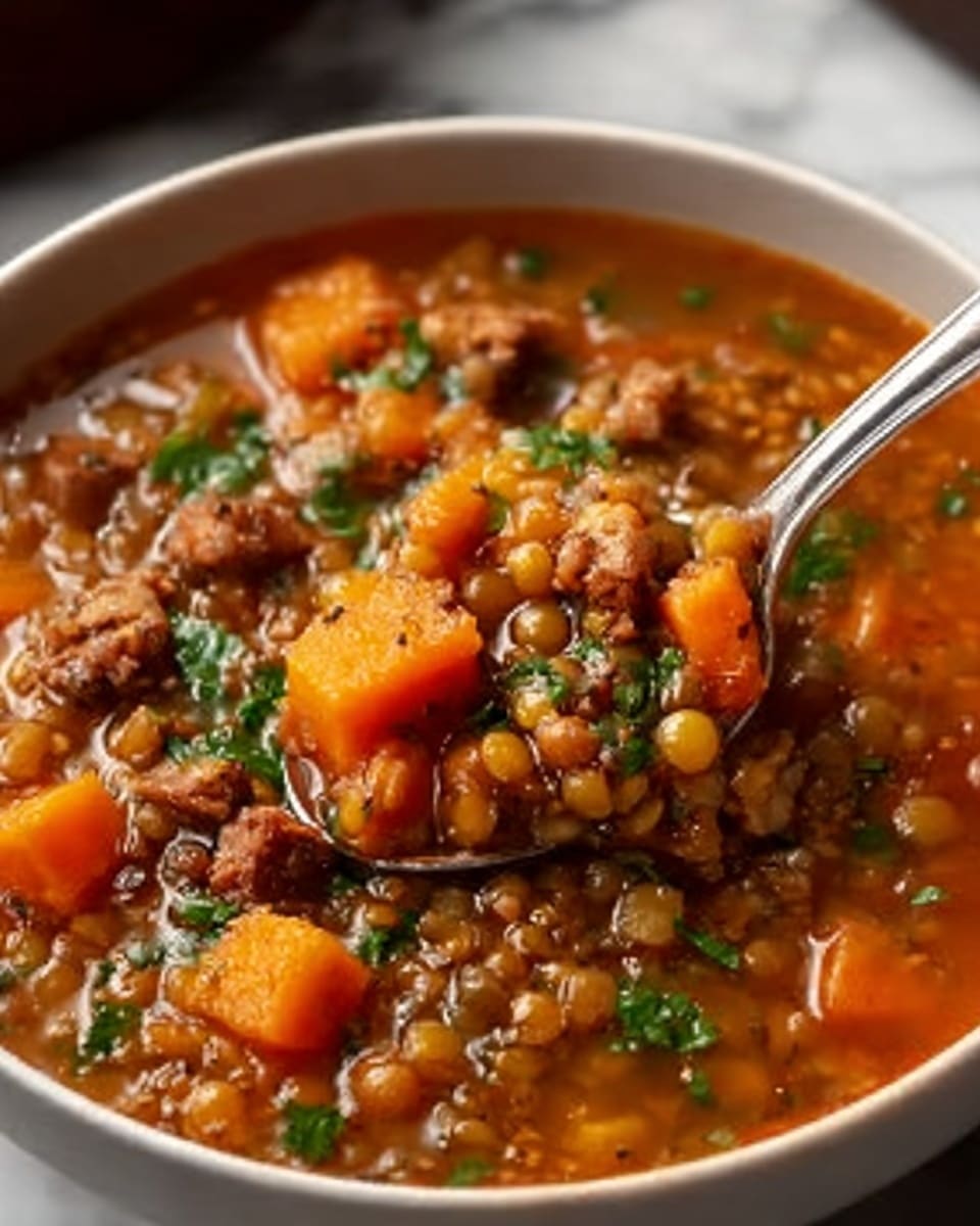 Italian Lentil Soup (Zuppa di Lenticchie) Recipe - Recipe Image