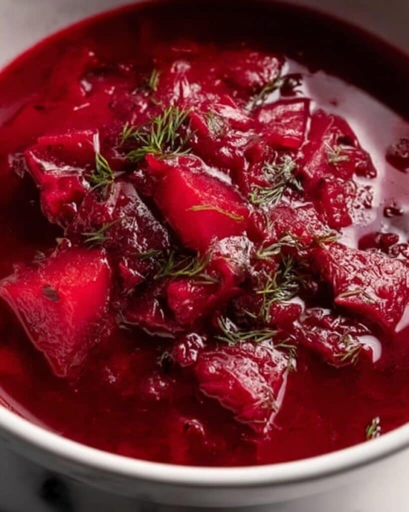 Ukrainian Beet Soup – Borsch in Pressure Cooker Recipe