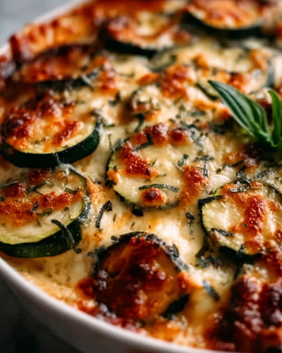 Baked Zucchini Cheese Recipe - Recipe Image