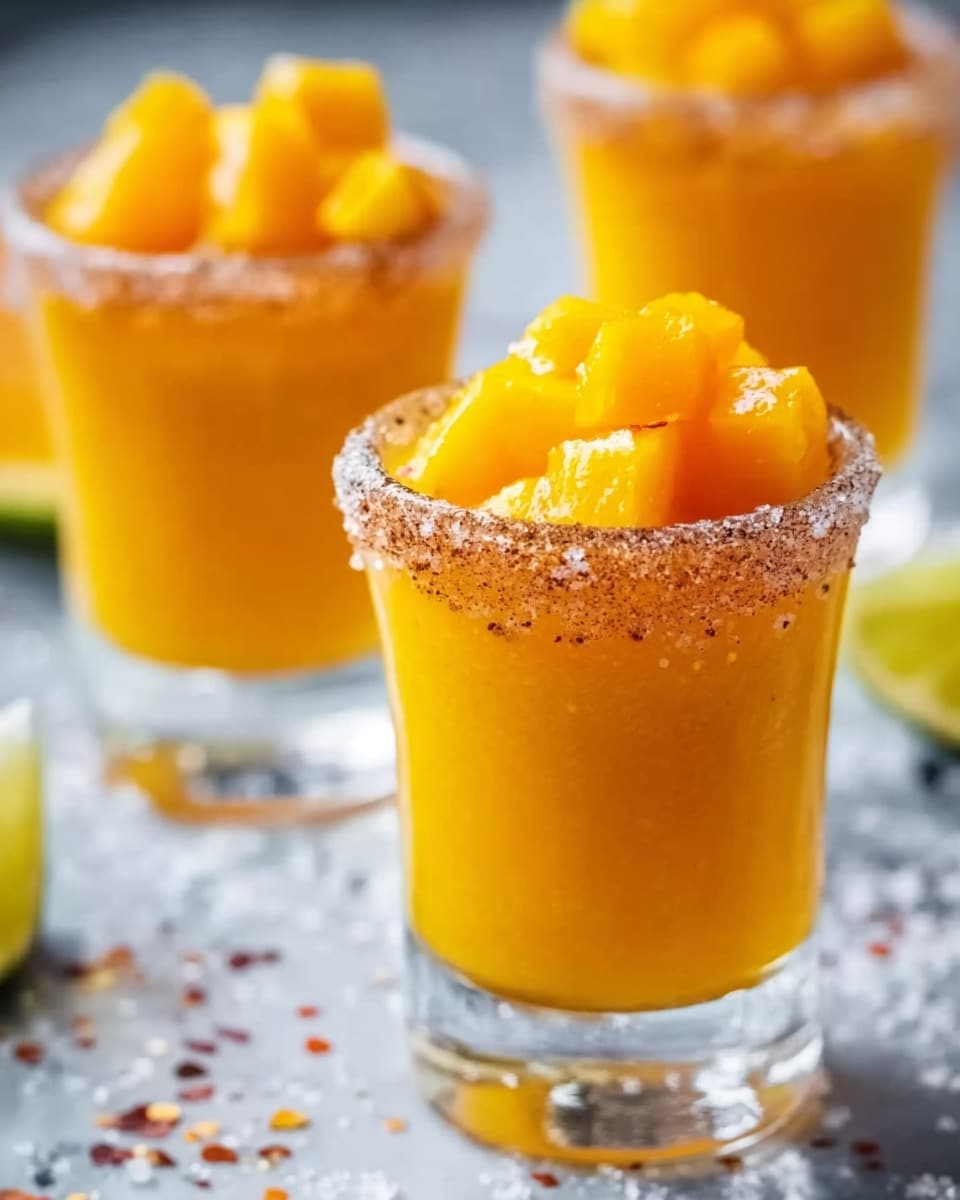 Chile Mango Mexican Candy Shots Recipe - Recipe Image