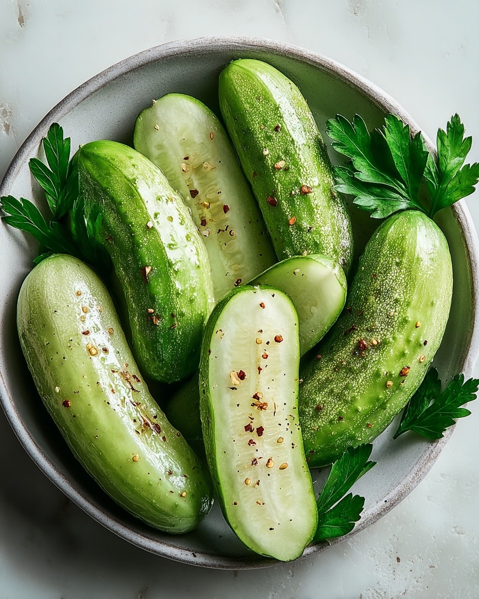 Sumac Cucumbers: A Refreshing and Zesty Side Dish Recipe - Recipe Image