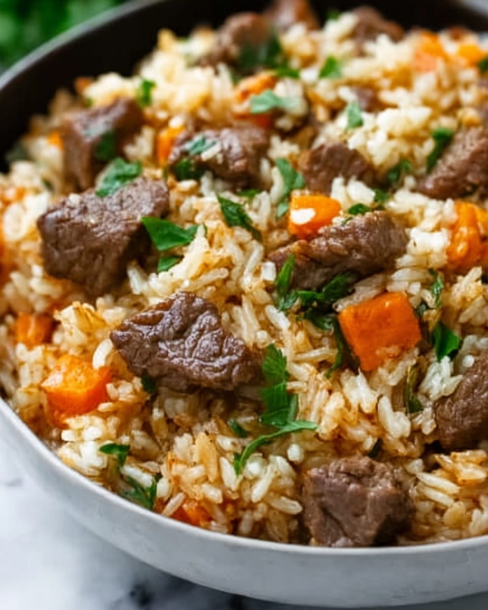 Steak & Queso Rice: A Tex-Mex Fiesta at Home Recipe