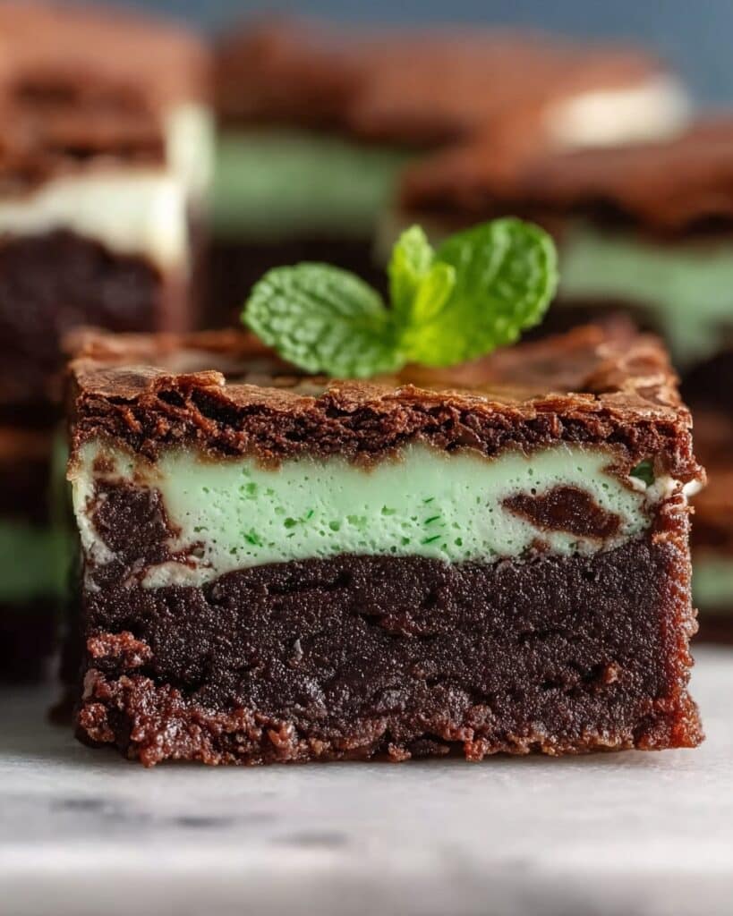 Mint Chocolate Brownies Recipe