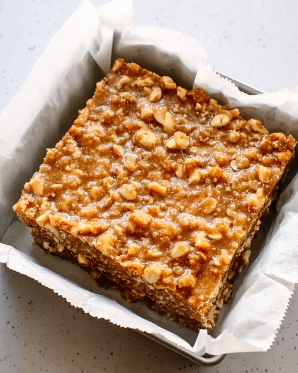 Peanut Butter Protein Bars Recipe - Recipe Image