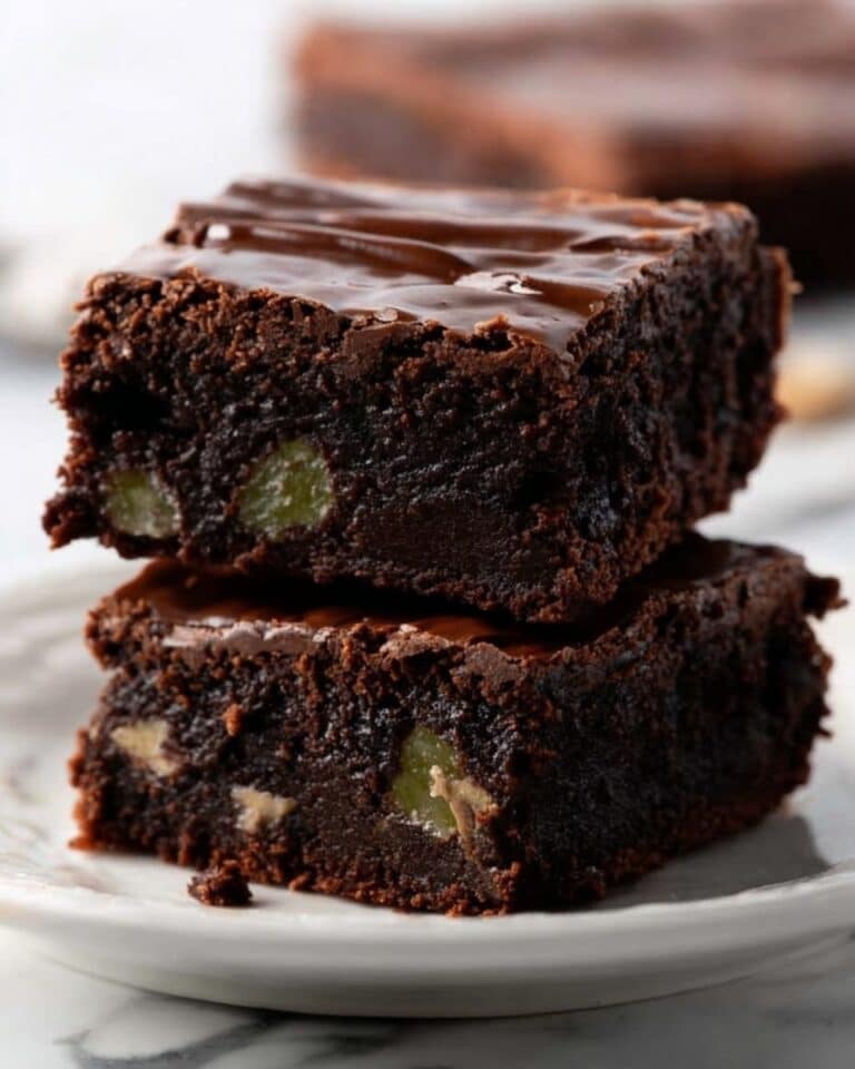 Zucchini Brownies with Chocolate Frosting Recipe