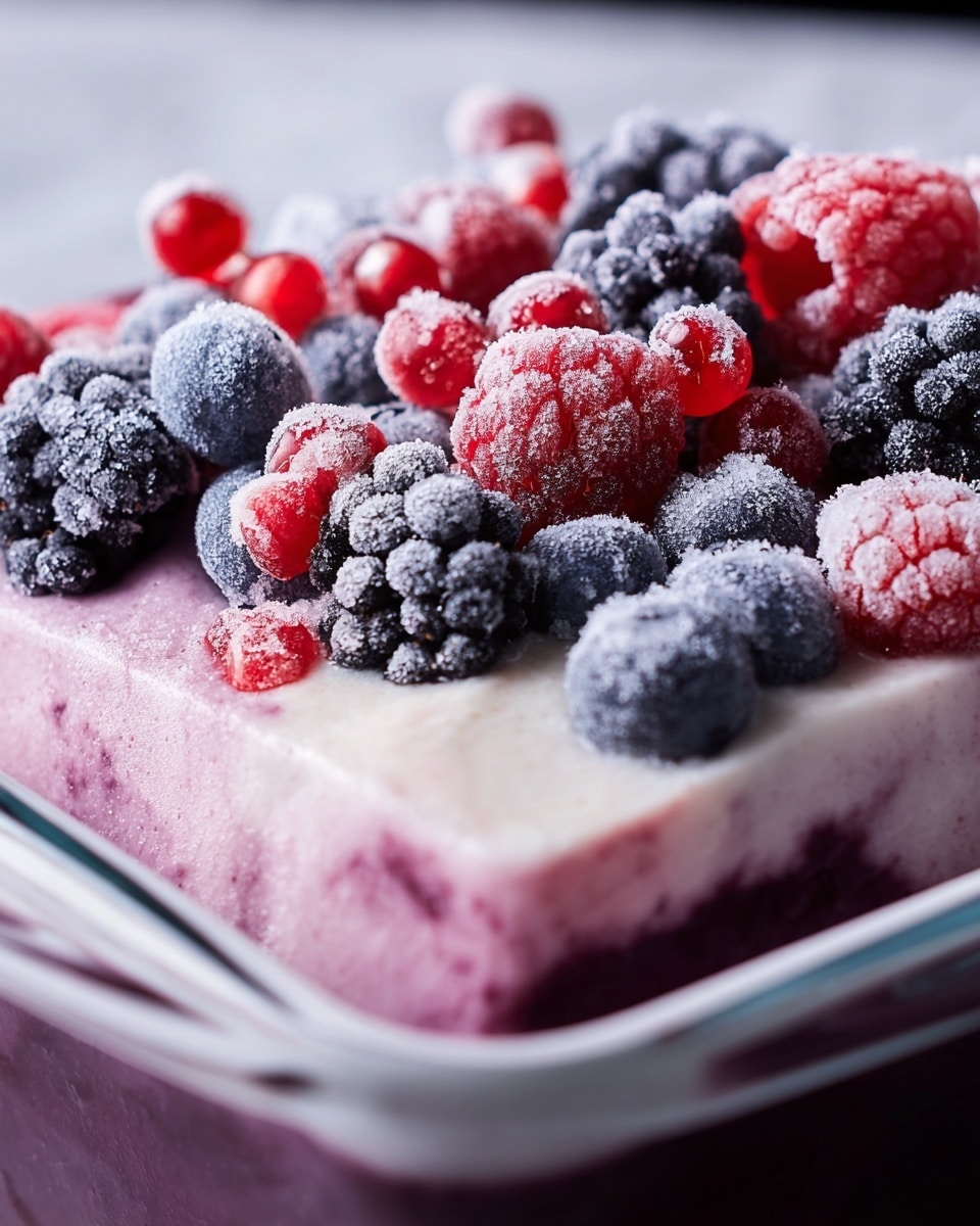 Berry Bliss Frozen Fruit Salad Recipe - Recipe Image
