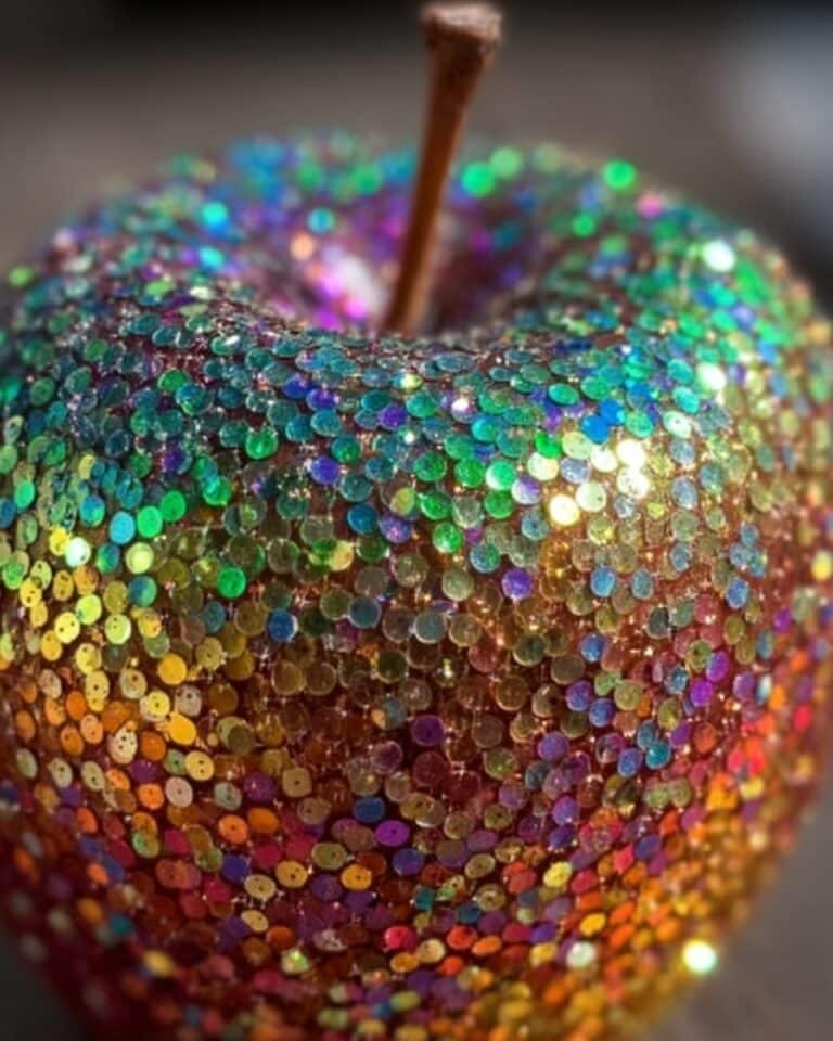 Colorful Sparkle Candy Apple Recipe