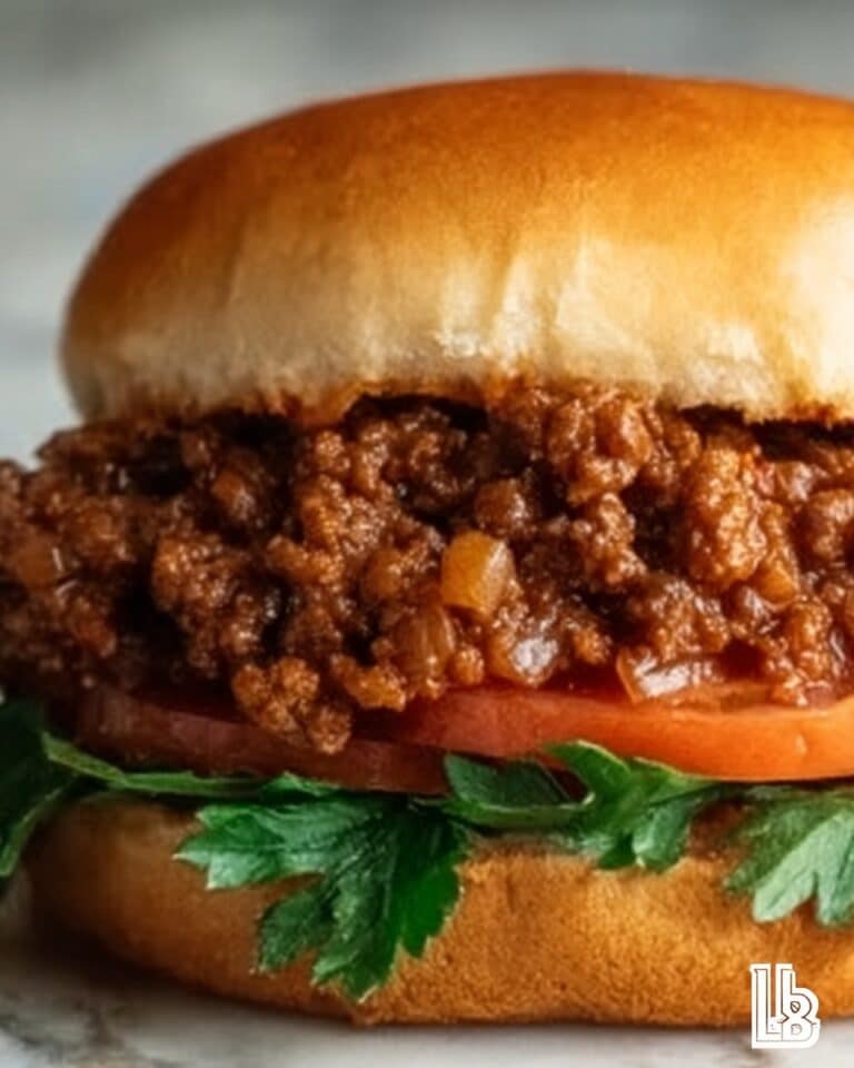 Steakhouse Burger Sloppy Joes Recipe