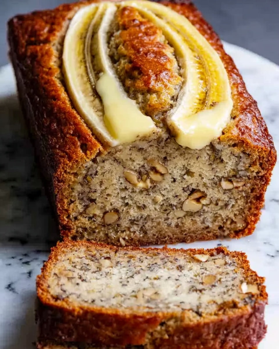 Cream Cheese Banana Bread Recipe - Recipe Image