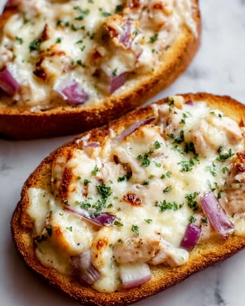 French Bread Chicken Alfredo Pizza Recipe
