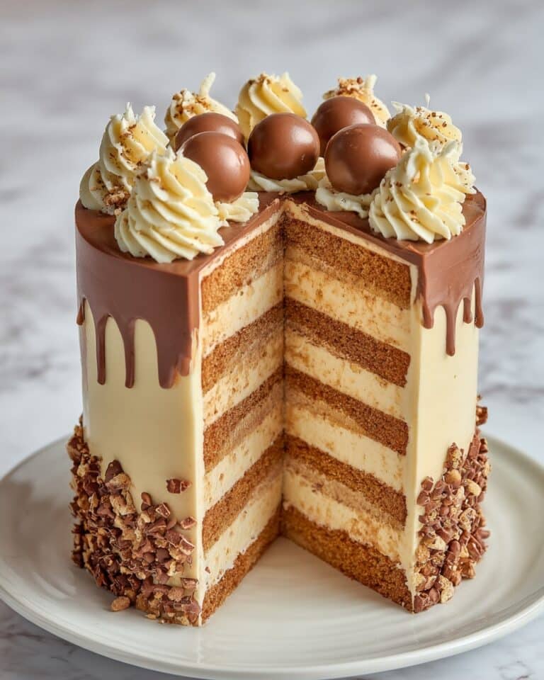 Ferrero Rocher Cake Recipe